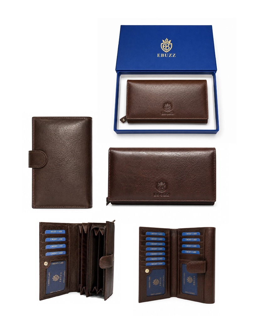 Leather Wallet 34 - EBZ-W34